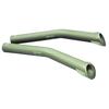 Embouts d’évacuation Pelotte – vert, 4", autoclavable, 10/emballage