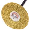 Diamond Discs Goldies®, 2.35 mm Shank Length, Ultra Fine, 220 mm Diameter, 1/Pkg - # 2656, Flexible, Full-Surface Safe-Side, .2 mm Thickness