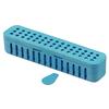 Steri-Containers – Compact, 7-1/2" x 1-1/2" x 1-1/2" - Neon Blue