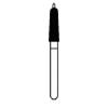 NTI® Guide Pin Diamond Burs – FG, 5/Pkg - Super Coarse, Black, # 998, 2.3 mm Diameter, 9.0 mm Length