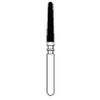 NTI® 2-Grit Diamond Burs – FG, Coarse/Fine, Round End Taper, 10.0 mm Length, 1/Pkg - # FC6844, 1.6 mm Diameter