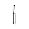 NTI® 2-Piece Operative Carbide Burs, RA - Round, # 2, 1.0 mm Diameter, 100/Pkg