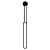 NTI® Diamond Burs – FG, 5/Pkg - Coarse, Green, Long Round, # C801L, 2.3 mm Diameter