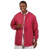 Fashion Seal Healthcare® Unisex Warm Up Jacket - Medium, Cranberry