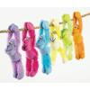 Plush Long Arm Neon Gorillas, Assorted Colors, 8", 12/Pkg
