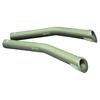 Pelotte Evacuation Tips with Retractor – Disposable, 4", 50/Pkg - White