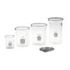 PC3 Ultrasonic Cleaner Complete Beaker Set, 100 ml with Top 