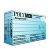 Polymed® Latex Exam Gloves – Powder Free, 100/Box, 10 Boxes - Large