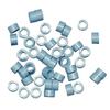 Code Rings – Regular Size, 1/8", 50/Pkg - Sky Blue
