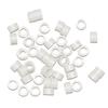Code Rings – Regular Size, 1/8", 50/Pkg - White