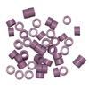 Code Rings – Regular Size, 1/8", 50/Pkg - Mauve