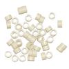 Code Rings – Regular Size, 1/8", 50/Pkg - French Vanilla