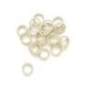 Code Rings – Large Size, 3/8", 50/Pkg - French Vanilla