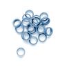 Code Rings – Large Size, 3/8", 50/Pkg - Baby Blue