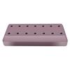 Magnetic Bur Blocks - 14 Holes 14 FG/HP/RA, Mauve