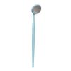 Sterilizable Mouth Mirrors, Front Surface - Sky Blue, Size 5