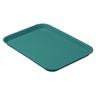 Set-Up Trays – Flat Trays, Size B, 13-1/2" x 9-1/4" x 7/8" - Teal
