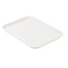 Set-Up Trays – Flat Trays, Size B, 9-5/8" x 7/8" x 13-1/2" - White