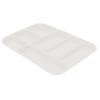 Set-Up Trays – Divided Trays, Size B, 9-5/8" x 7/8" x 13-1/2" - White