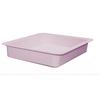 Tubs and Accessories – Size S, 9-3/8" x 11-1/2" x 2-1/4", 3/4" Lip - Light Mauve
