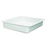 Tubs and Accessories – Size S, 9-3/8" x 11-1/2" x 2-1/4", 3/4" Lip - Seafoam