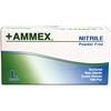 +AMMEX Nitrile Exam Gloves – Latex Free, Powder Free, 100/Box - Large