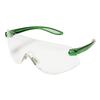 Outback Protective Eyewear - Green Frame, Clear Lens