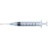 Patterson® Endodontic Syringe with Irrigation Needle – 3 cc Luer Syringe with Closed End Side-Port Needle, 100/Pkg - 23 Gauge Needle