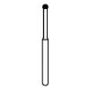 NTI® Diamond Burs – FG, Coarse, Round, 5/Pkg - Long Round, # C801L, 1.4 mm Diameter