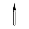 NTI® Diamond Burs – FG, 5/Pkg - Super Coarse, Black, Christmas Tree, # SC852, 2.3 mm Diameter, 6.0 mm Length