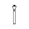 R.A.P.T.O.R.® Diamond Burs – FG, Exra Fine, Acorn, 5/Pkg - # 2, 2.9 mm Diameter, 1.4 mm Length
