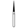 NTI® Diamond Burs – FG, Fine, Needle Point End, 5/Pkg - # F859, 1.4 mm Diameter, 10.0 mm Length