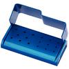 Patterson® Bur Blocks - 17 Holes, 9 FG/8 RA, Royal Blue