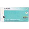 Futura™ Latex Exam Gloves – Powder Free, Teal Blue, 100/Box - Medium