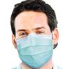 Procedural Earloop Face Masks – ASTM Level 2, Latex Free, 50/Box - Blue