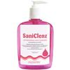 SaniClenz® Antimicrobial Skin Cleanser - SaniClenz® Antimicrobial Skin Cleanser with 2 Percent CHG – 18 oz Pump Bottle