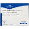 Patterson® Plastic Headrest Covers – Clear, 250/Pkg - 11" x 9-1/2"