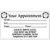 Large Print Appointment Card, 3-1/2" W x 2" H, 500/Pkg