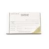 Receipt Slips, 2 Part with Wraparound Cover, Personalized, 5-1/2" x 4", 50 Sets/Book; 20 Books/Pkg