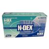 N-DEX® Nitrile Gloves - N-Dex Blue Nitrile Non-sterile Ambidextrous, Powder Free Latex-Free Medium – 100/Box, 20 Boxes/Case