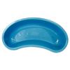 Emesis Basins - Plastic, Blue, 16 oz, 12/Pkg