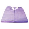 Extra-Safe™ Knee Length Lab Coats – Purple, 10/Pkg - Medium