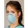 Defend® Premium Molded Cone Face Mask – Blue, Regular, 50/Box 