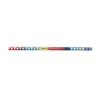 Rainbow Foil Tooth Pencils, Personalized, 7", 432/Pkg