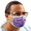 Isofluid® Earloop Latex-Free Face Masks – ASTM Level 1, 50/Box - Lavender