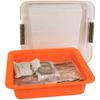 Tubs and Cover, Complete Tub - Neon Orange