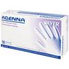 Adenna® Silver Latex Powder Free Exam Glove – Smooth Surface, Polymer Coated, Lowest Allowable Protein - Large, 100/Box