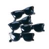 Sunglasses, Black, 5-1/2" W x 1-3/4" H x 6" D, 12/Box