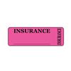 Wraparound Insurance Label, 3" W x 1" H, 500/Roll