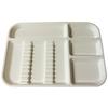 Set-Up Trays, Size B, Divided - White